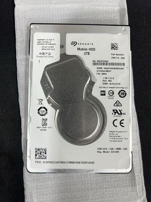 Sagate HDD 2TB for noutbook