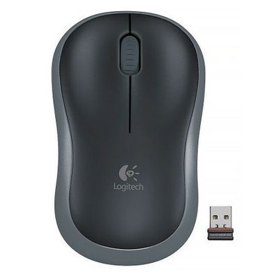 Мышь Logitech Wireless Mouse M185 SWIFT GREY USB