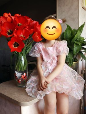 Платье на 4-6 лет