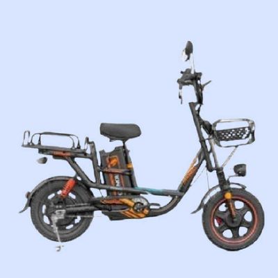 Elektroskuter Drongo V5 48-20Ah Qora / To‘q sariq