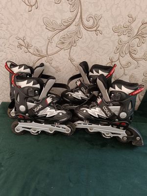 Продам коньки роликовые Cougar в хорошем состоянии