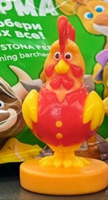 Обмен игрушек макро makro дружная ферма петух ослик ворона