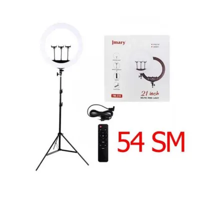 Jmary FM-21R + Штатив + Пульт Кольцевая светодиодная лампа