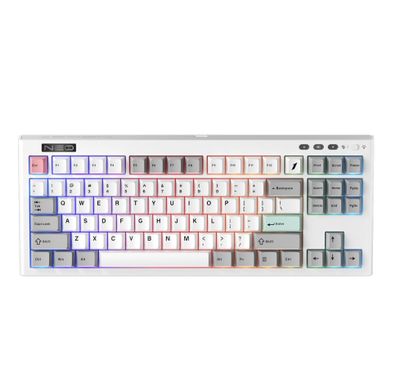Rapoo NEO87 (Frost Wave) Wired connecting RU беспроводной