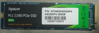 Продам свой ssd диск 256 gb подробности на фото