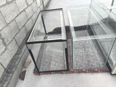 Akvariumlar sotiladi 180 litrli 06 li oynedan qilingan