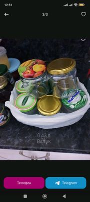Продаю стеклянные банки