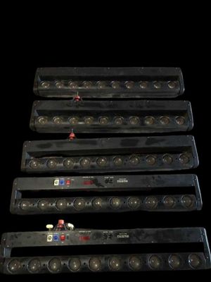 LED Beam Bar sahna chiraqlari -8 Linzali dinamik nur effektlari 5 ta