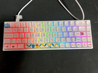 Клавиатура / Akko 3068B Doraemon Rainbow Edition