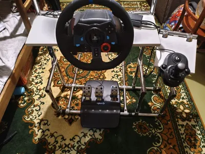 Руль Logitech g29 + shifter + cockpit