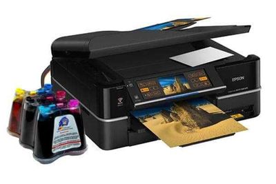 Epson TX600 WI FI ranglik va oq qora printer 4ta rang