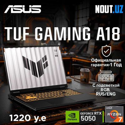 Asus TUF Gaming FA808 Ryzen 7 260,16GB,512GB,RTX5050 Магазин Nout.uz