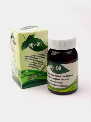 Miya faoliyatini yaxshilash kapsulalari Nji-Dil, xotirani mustahkamlas