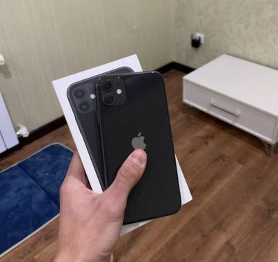 Iphone 11 Black 128GB 100Yom Ideall Tel Sotiladi.!