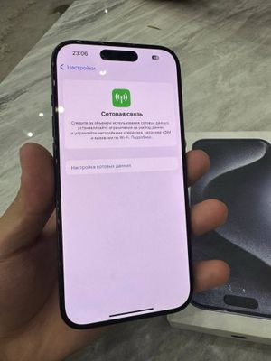 Iphone 15 pro LL/A 128 85%