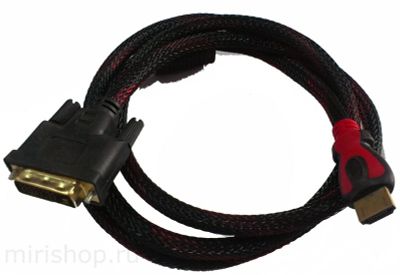 Доставка! ,Кабель hdmi > dvi 1.5 ( работает в обе стороны )