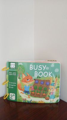 Bussy book монтессори и липучках