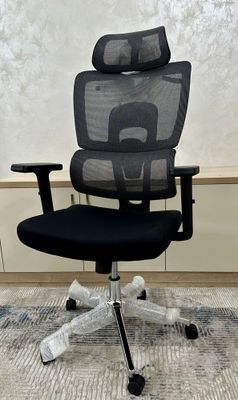 Офисное Сетчатое Кресло HB Black