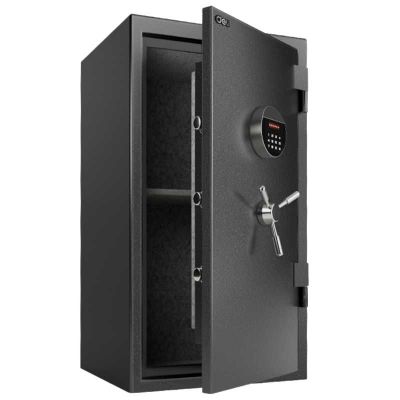 Сейф огнеупорный DELI ET602 электронный замок+ключ 450х400х800мм, 71кг
