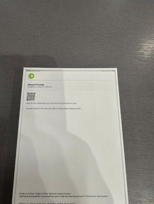 iPhone 17 Pro Max 512GB Deep Blue