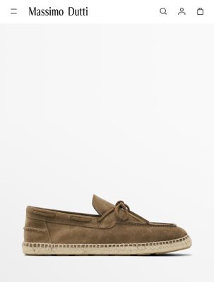 Эспадрильи Massimo Dutti