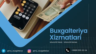 Buxgalteriya xizmati. Бухгалтерия хизмати