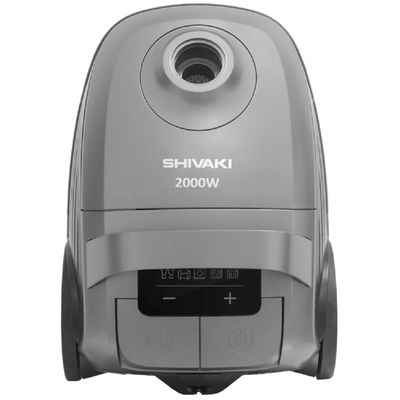 Пылесос Shivaki VCB4530 — Стильный серый цвет и высокая мощность