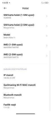 Redmi not 11 128g 6ram srochna