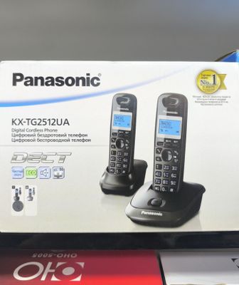 Супер, абсолютно новый, радио телефон panasonic 2512 домашний,