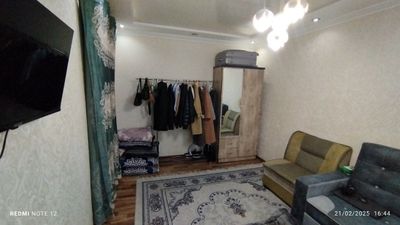 Oq tepada 1 xonali uy remont zor