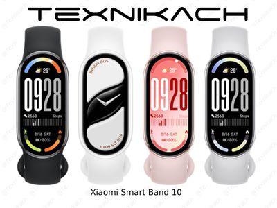 Новый • Xiaomi Smart Band 10 • Black • White • Rose • Доставка