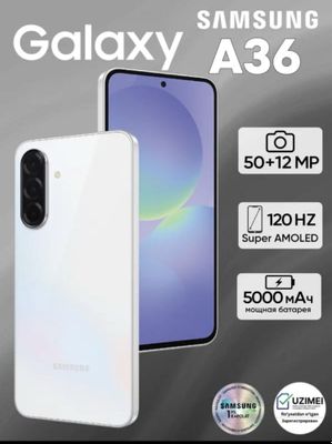 Samsung A36 8/256 gb yangi
