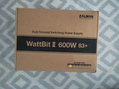 Блок питания Zolman Wattbit 600w КПД 83%
