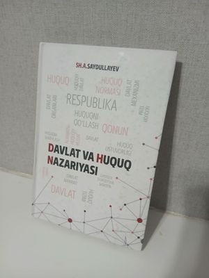 Продаётся книга "Davlat va huquq nazariyasi "