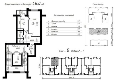 Кирпичный дом 2 комнатная 48м2 новостройка Махтумкули IT Park Коробка!