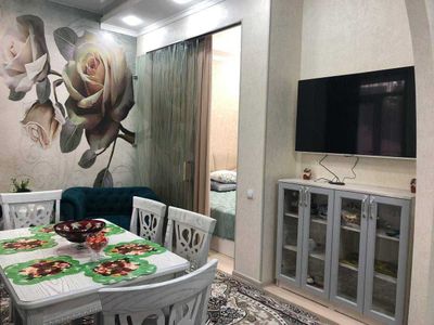 м.Буюк Ипак Йули новостройка ч/х Салом 1-комн 2/5 35 м² ремонт меб/тех