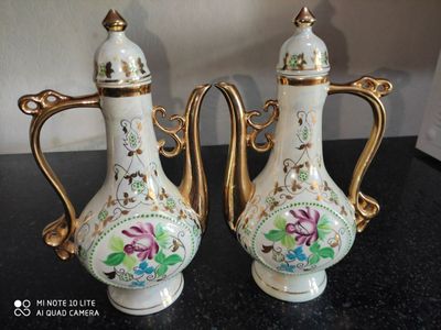 Антикварные фарфоровые кувшины 1970-е годы привезены из Баку 2шт Новый