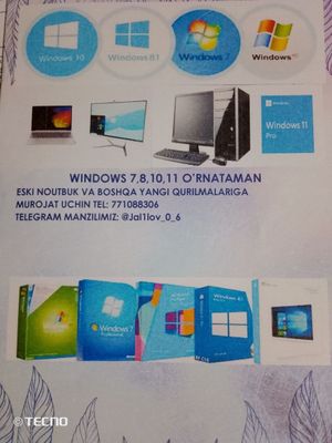 Windows qilamiz 150000mimg