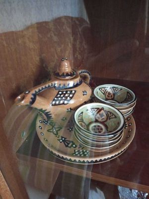 Керамический чайный сервиз