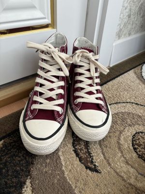 Красный converse кроссовки новые