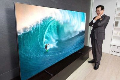 Телевизор Samsung Qirĝiz 43 (40) uzum nasiya savdo