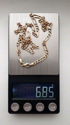 цепочка 585проба, цена указано за грам