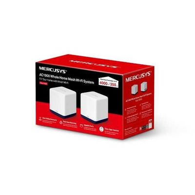 Wi-Fi роутер Mercusys Halo H50G(2-pack) Гигабитная Mesh-система AC1900