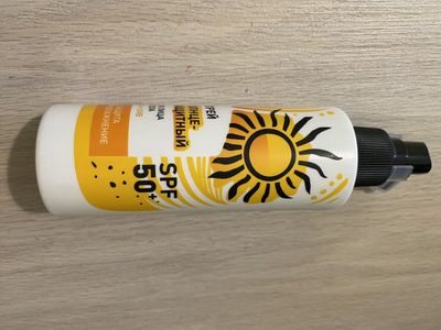 Солнцезащитный спрей spf 50