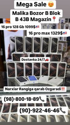16 pro max 256 yengi imeykaladan otkan
