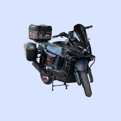Benzinli Skuter TANK Pro, Qora