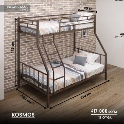 KOSMOS — ikki qavatli qulaylik va ergonomika