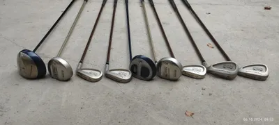 Golf klyushka, yaxshi xolatda, nabor.