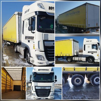 DAF xF 480 fura фура идеяль притсеп крони