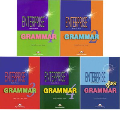 Доставка. Enterprise grammar 1, 2,3,4, plvs